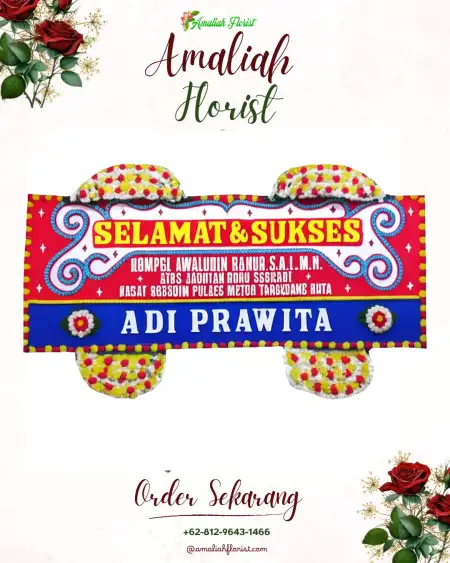 Papan Bunga Ucapan Selamat Karya Jaya